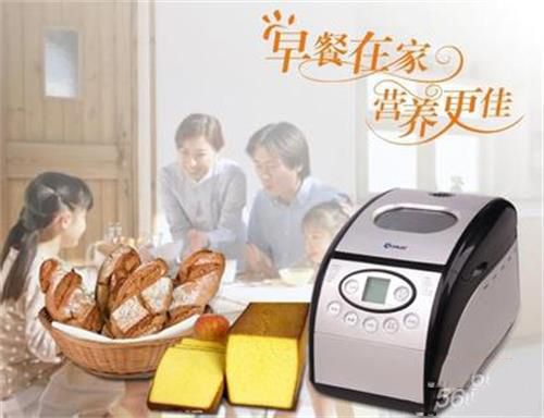 使用美科美发热管的面包机