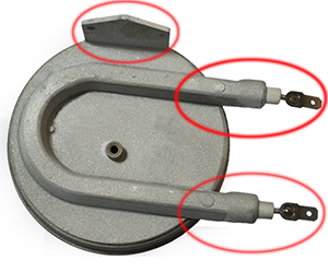 奶瓶消毒器发热盘